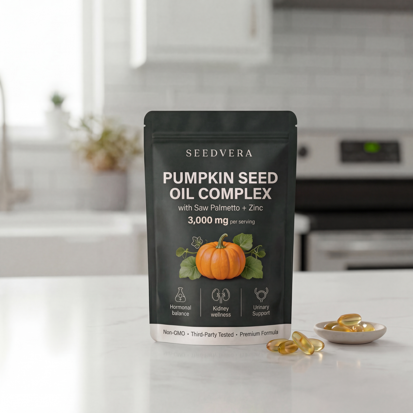 Seedvera Bladder Support Complex with Pumpkin Seed Oil